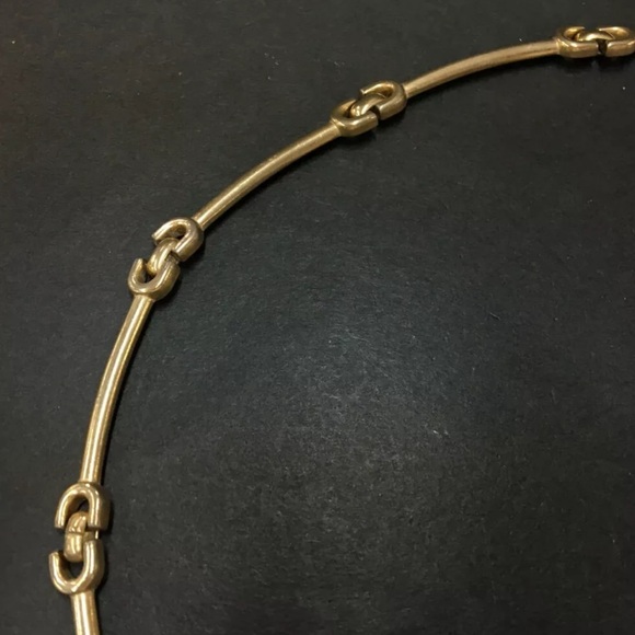 Rare AUTHENTIC Christian Dior Chain Link Necklace - Picture 3 of 7